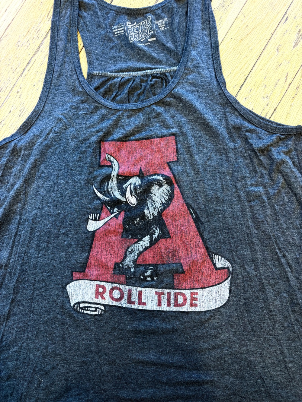 University of Alabama  Gray Tank with ‘roll tide’ - Picture 5 of 7